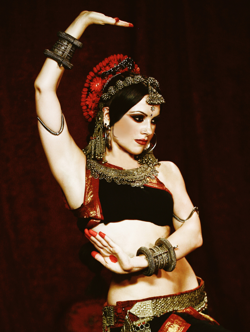 tribal belly dance headpiece